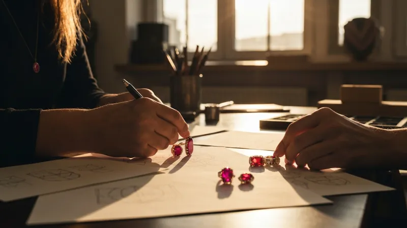 Collaborations entre designers et rubis