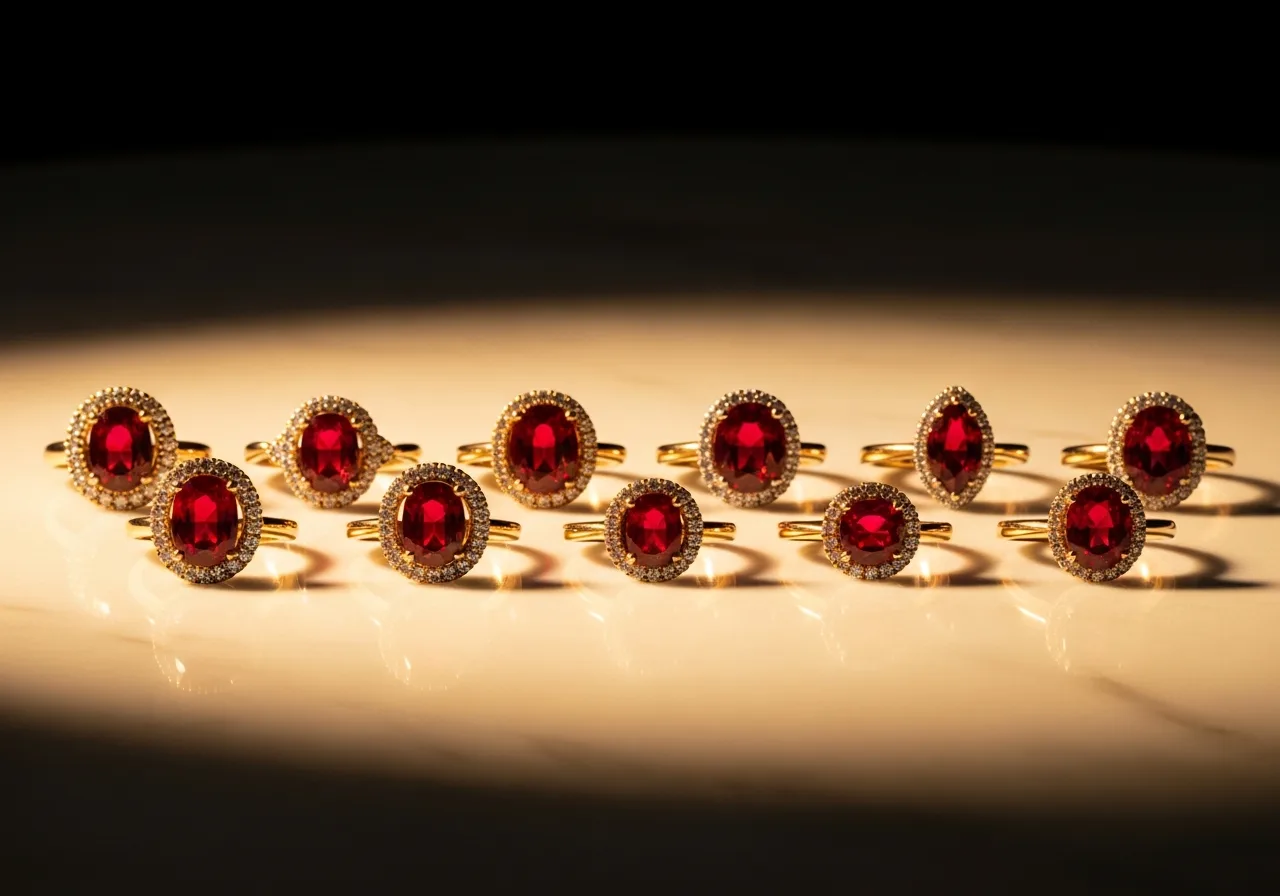 Recherche de rubis rare loupe gemmologue