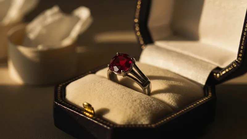 Protection de la bague rubis